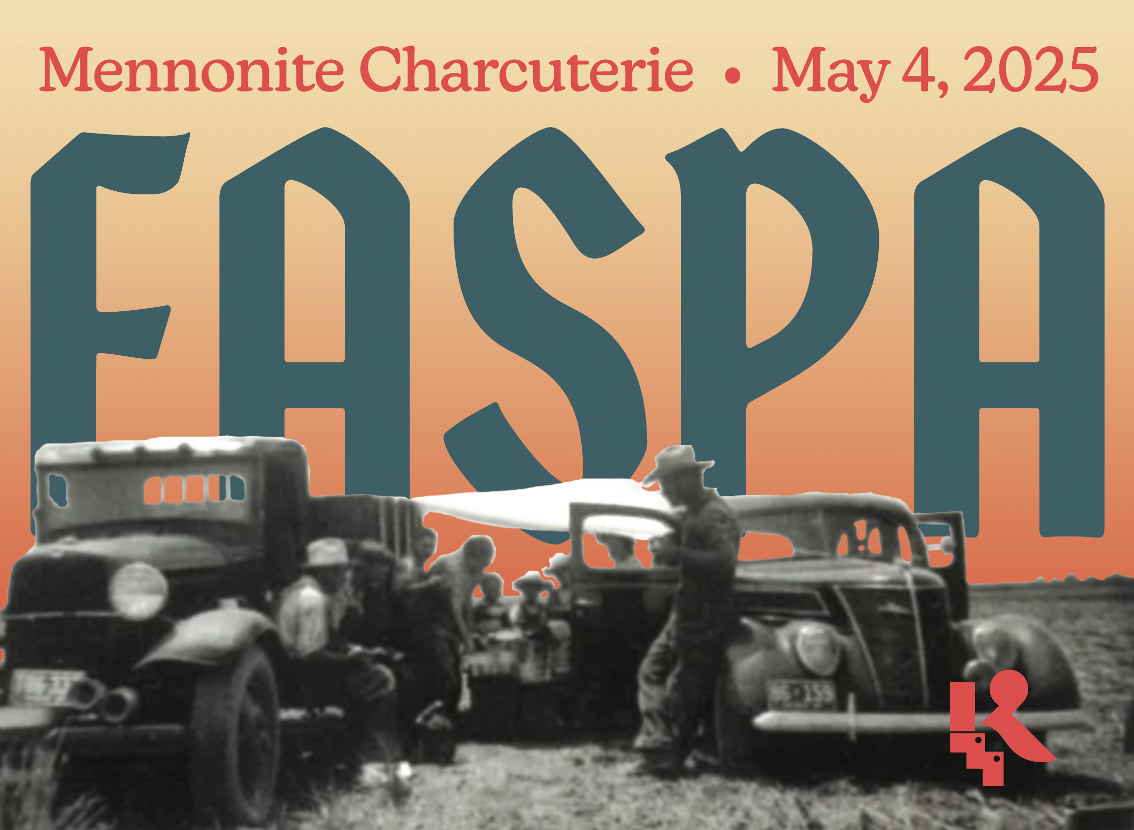 FASPA image, including black-and-white picnic photo