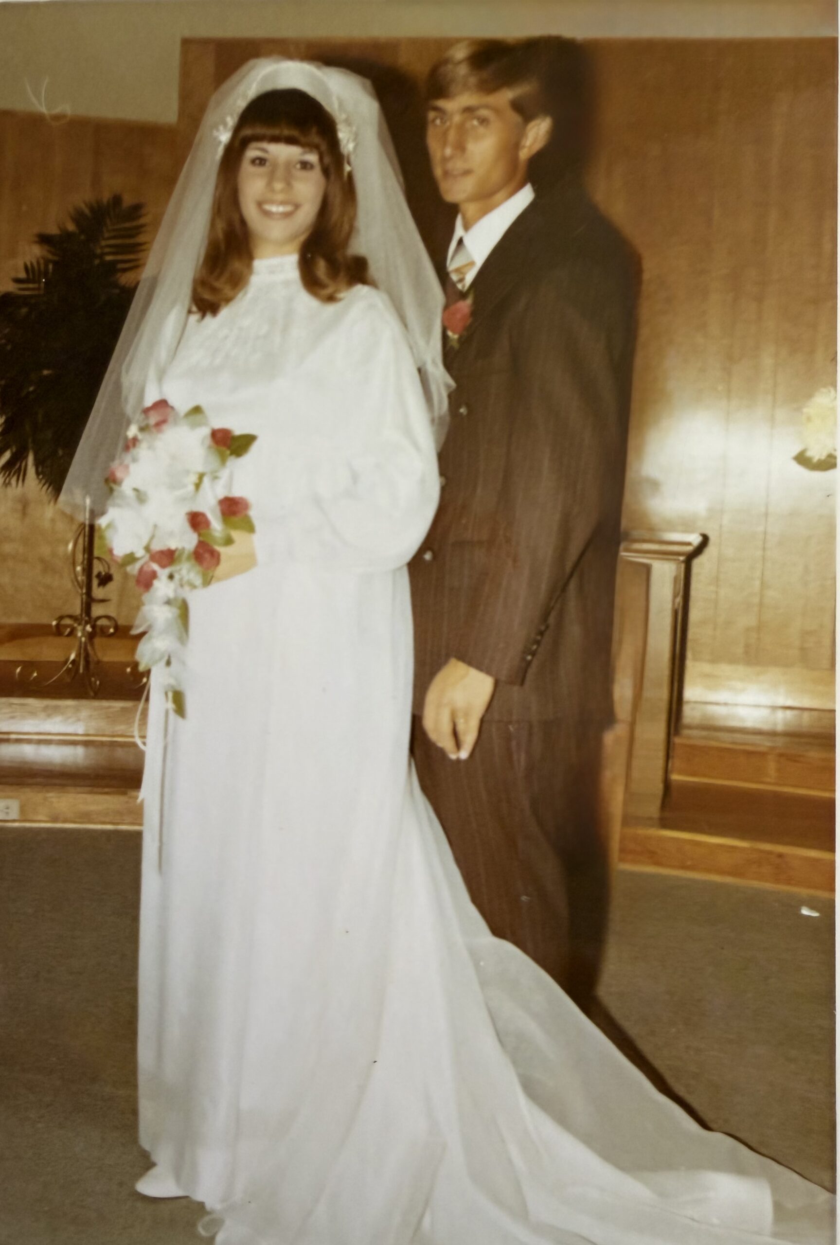Barbara Delk & Richard Koontz wedding photo
