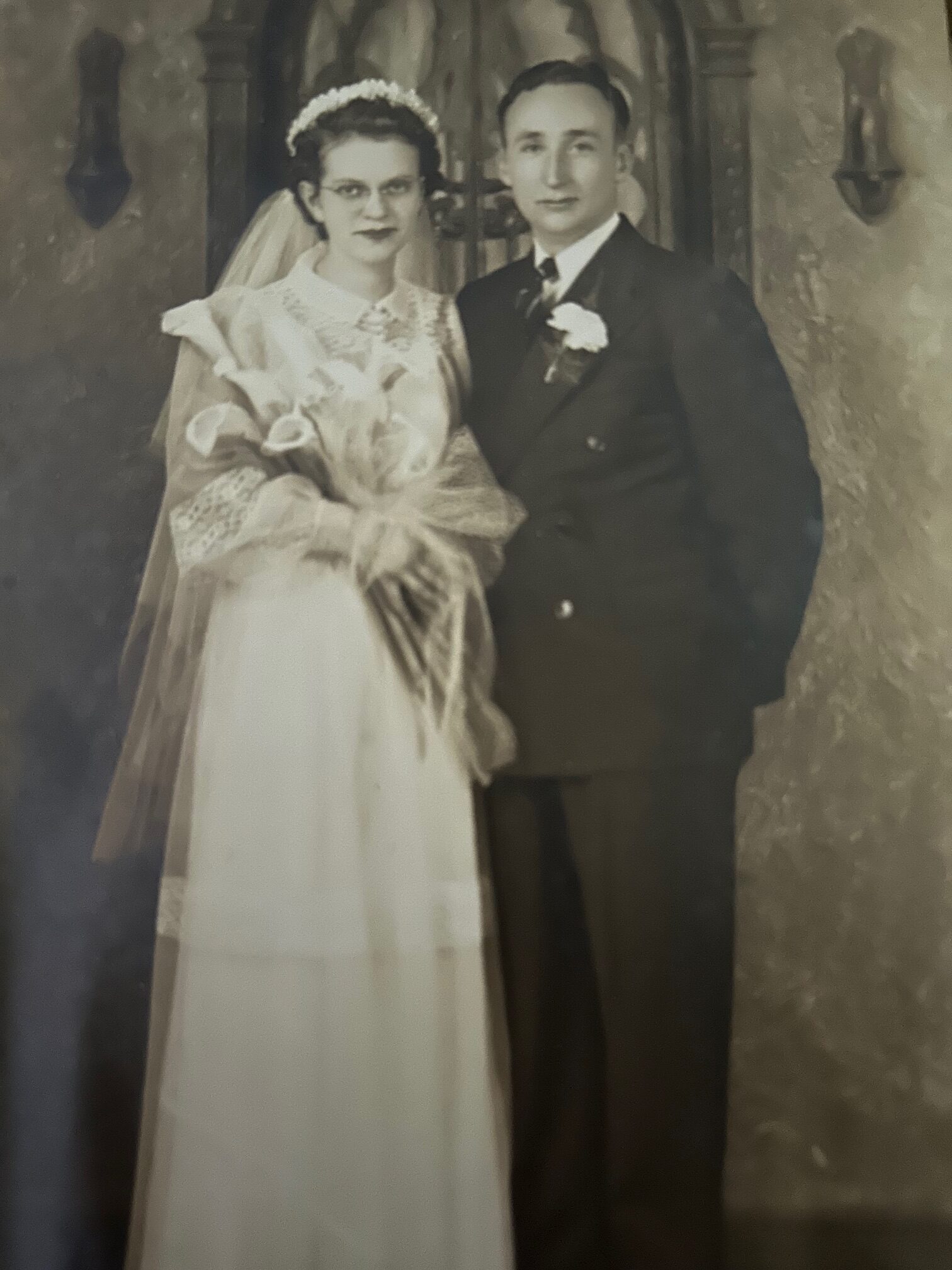 Martha Wiens & Galen Koehn wedding photo