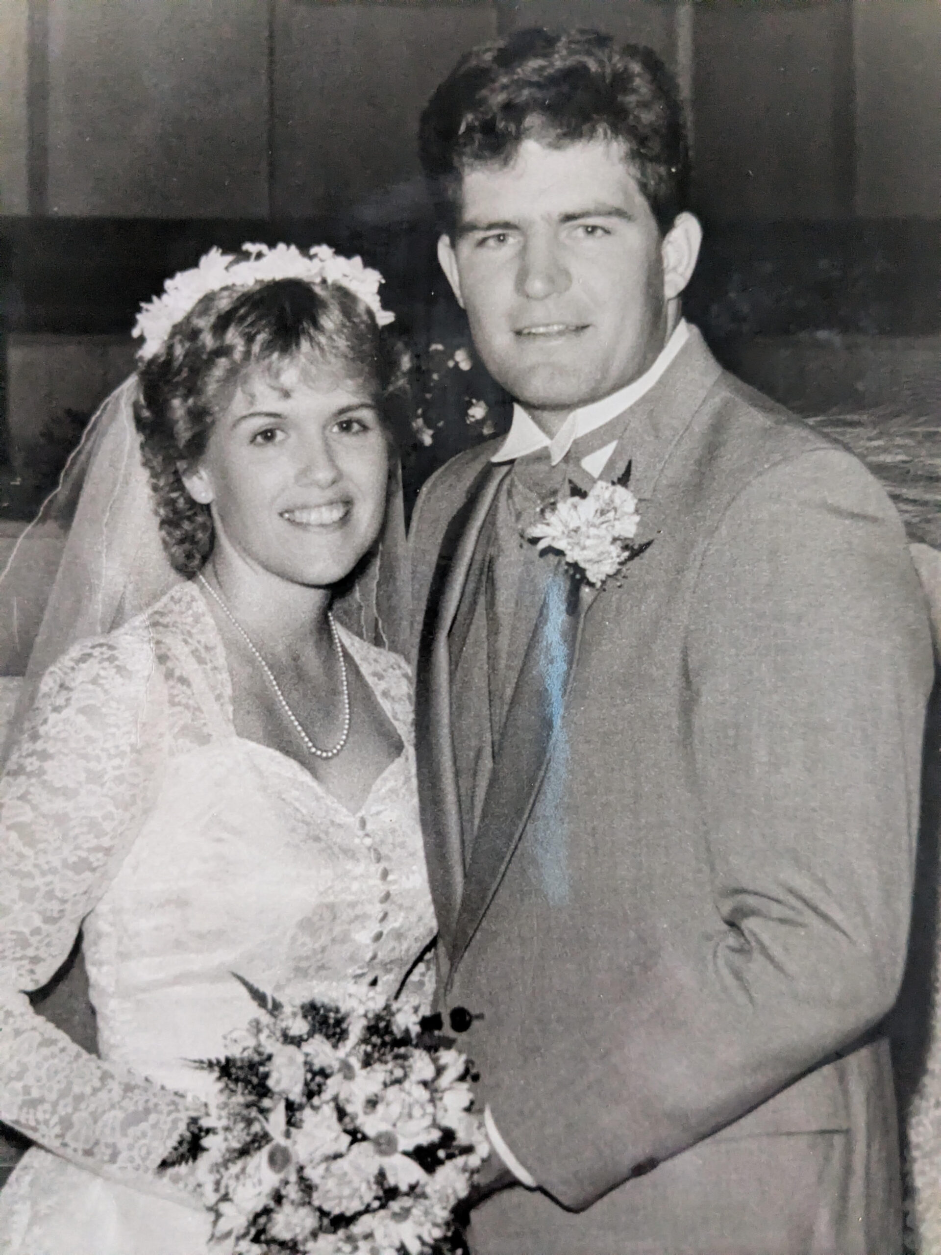 Jeanette Voran & George Leary wedding photo